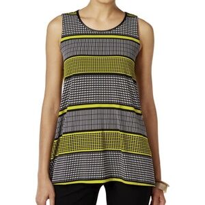 Alfani women P/L tank top striped sleeveless‎